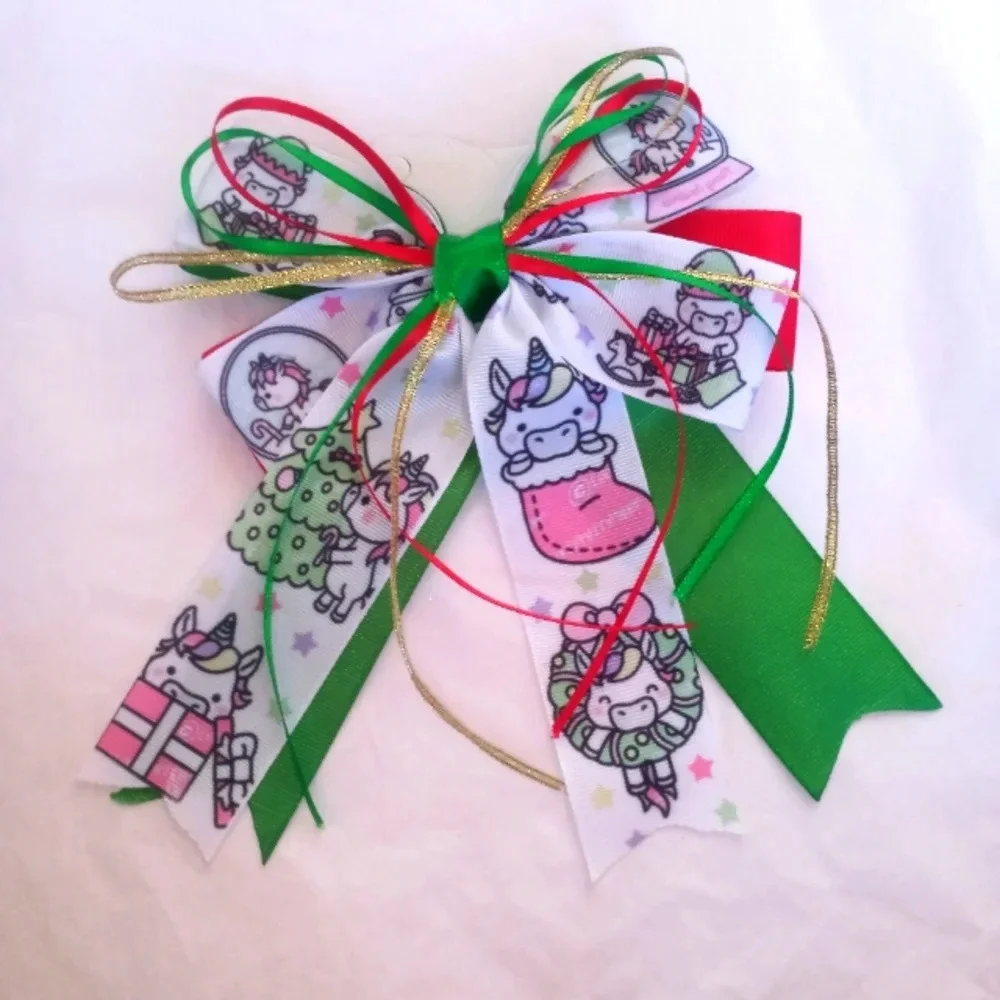 Christmas bow handmade ( box Home )